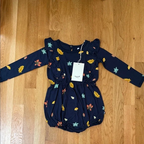 Kyte BABY One Pieces Kyte Baby Longsleeve Bubble Romper In